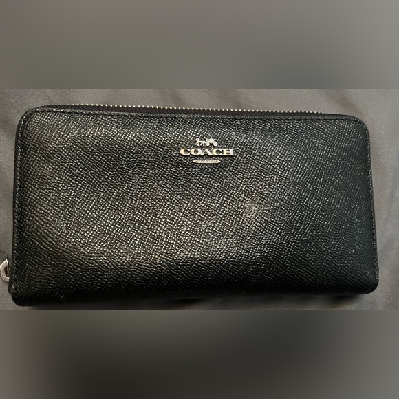Coach Handbags - Coach Long Zip Around Wallet
